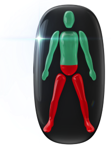 Movement in the lower trunk and legs affected to a high degree.