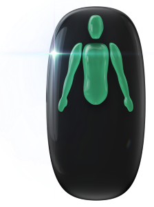 The absence of both legs.