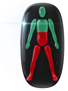 Movement highly affected in the mid-trunk and legs.