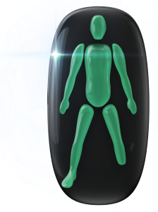 Absence of one leg below the knee.